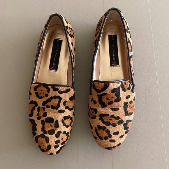 Steve Madden Leopard Loafers Size6.5 - Picture 5 of 6